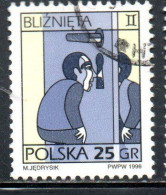 POLONIA POLAND POLSKA 1996 SIGNS OF THE ZODIAC GEMINI 25g USED USATO OBLITERE' - Gebruikt