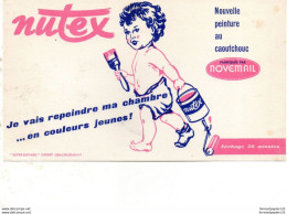 Buvard NUTEX Fabriqué Par Novemail - Verf & Lak