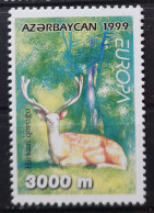 Aserbaidschan 1999 Wildtiere Mi 442/43** Nur Der Hirsch Im Angebot - Aserbaidschan