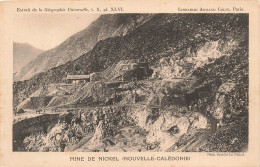 FRANCE - Nouvelle Calédonie - Mine De Nickel - Extrait De La Géographie Universelle - Carte Postale Ancienne - Nouvelle Calédonie