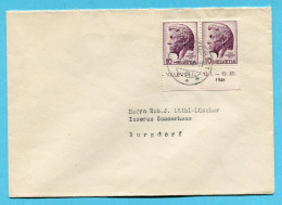 Brief 1946 Mit Abart SBK Nr. 275 (Mi Nr. 469) - Bogenrand Datum 12.13 Anstatt 31.12. - Variétés