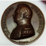 MEDAILLE - DUC DE BERRY - Monarquía / Nobleza