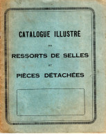 Catalogue - Ressorts De Selles - Vélo - Années 1890 / 1900 - Cycle - - Otros & Sin Clasificación