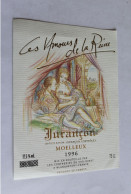 Etiquette Neuve   Les Amours De La Reine Jurancon Moelleux 1996 - Autres & Non Classés