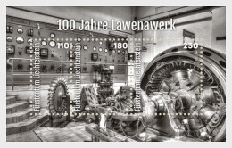 Liechtenstein 2023 The 100 Years Of The Lawena Power Plant Stamp MS/Block MNH - Ungebraucht