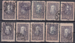 ⁕ Yugoslavia 1920 SHS Slovenia ⁕ 2 Dinara - Petar I. Mi.130 ⁕ 10v Used - Used Stamps