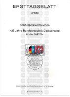 2039q: BRD- ETB 1980, 25 Jahre Nato- Mitgliedschaft - NAVO