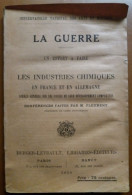 C1 14 18 Fleurent LES INDUSTRIES CHIMIQUES En FRANCE Et En ALLEMAGNE 1915 Port Inclus FRANCE - 1901-1940