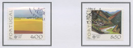 Portugal 1977 Y&T N°1340 à 1341 - Michel N°1360y à 1361y (o) - EUROPA - 1bdpg - Used Stamps