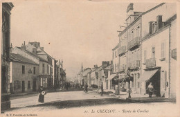 FRANCE - Le Creusot - Vue Générale De La Route - Route De Couches - Carte Postale Ancienne - Le Creusot