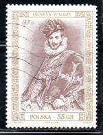 POLONIA POLAND POLSKA 1998 ROYALTY TYPE HENRYK WALEZY 55g USED USATO OBLITERE' - Oblitérés