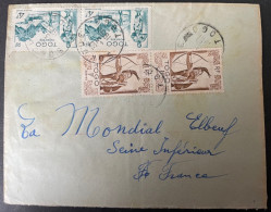 Togo Lettre De Sokodé 1951 Pour Elbeuf - Briefe U. Dokumente