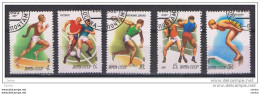 RUSSIA:  1981  SPORTS  -  S. CPL. 5  VAL. US. -  YV/TELL. 4816/20 - Oblitérés