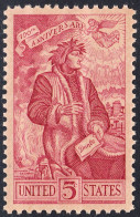 !a! USA Sc# 1268 MNH SINGLE (a3) - Dante Alighierei - Nuovi