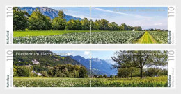 Liechtenstein 2023 Panorama - Cultivated Land Stamps 4v MNH - Ungebraucht