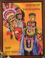 India 2024 YAKSHAGANA Rs.5 1v Stamp MNH As Per Scan - Hindoeïsme