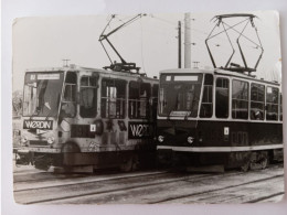 Tatra-Strassenbahn Der BVG Am S-Bahnhof Bornholmer Straße, Berlin Prenzlauer Berg - Prenzlauer Berg