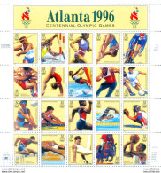 Sport. Olimpiadi Atlanta 1996. - Blocs-feuillets