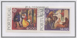 Portugal 1979 Y&T N°1421 à 1422 - Michel N°1441x à 1442x (o) - EUROPA - Se Tenant - Used Stamps