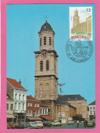 Carte Maximum - Belgique - 1989 - Lokeren - 1981-1990