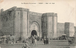 MAROC - Le Maroc Illustré - Vue Générale à L'entrée - Rabat - Bad El Had - Animé - Carte Postale Ancienne - Rabat