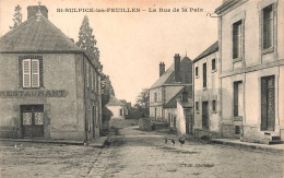 SAINT-SULPICE Les FEUILLES - La Rue De La Paix - VENTE DIRECTE X - Saint Sulpice Les Feuilles