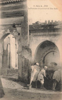 MAROC - Fez - Vue Sur La Fontaine D'eau Tiède Sidi Bou Nafa - Carte Postale Ancienne - Fez (Fès)