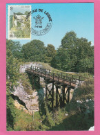 Carte Maximum - Belgique - 1989 - Château De Logne - 1981-1990