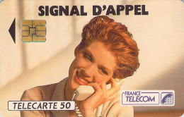 Signal D'Appel  F259  07/92 Puce Décentrée - Variedades