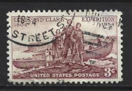 USA 1954 Lewis & Clark Expedition Y.T. 586 (0) - Usati