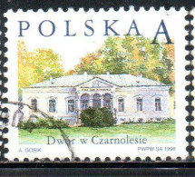 POLONIA POLAND POLSKA 1998 POLISH COUNTRY ESTATES CZARNOLESIE A USED USATO OBLITERE' - Gebruikt