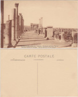 Postcard Timgad Ruines Romaines De Timgad - Portique Nord Du Forum 1922 - Batna