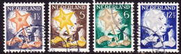 1933 Kinderzegels Driekoningenfeest Gestempelde Serie NVPH 261 / 264 - Usados