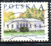 POLONIA POLAND POLSKA 1998 POLISH COUNTRY ESTATES CZARNOLESIE A USED USATO OBLITERE' - Usati