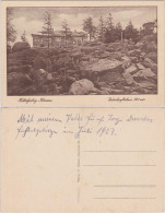 Ansichtskarte Wunsiedel (Fichtelgebirge) Kösseine - Unterkunftshaus 1923  - Wunsiedel