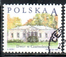 POLONIA POLAND POLSKA 1998 POLISH COUNTRY ESTATES CZARNOLESIE A USED USATO OBLITERE' - Used Stamps