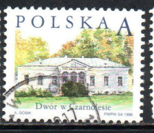 POLONIA POLAND POLSKA 1998 POLISH COUNTRY ESTATES CZARNOLESIE A USED USATO OBLITERE' - Gebruikt