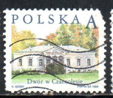 POLONIA POLAND POLSKA 1998 POLISH COUNTRY ESTATES CZARNOLESIE A USED USATO OBLITERE' - Gebraucht