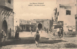 MAROC - Le Maroc Illustré - Rabat - Vue Générale Du Carrefour El Allou - Animé - Carte Postale Ancienne - Rabat