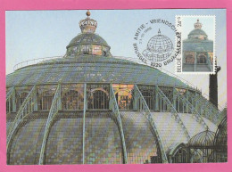 Carte Maximum - Belgique - 1989 - Serres Royales De Laeken - 1981-1990