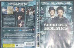 BORGATTA - POLICE -  Dvd " SHERLOCK HOLMES  " DOWNEY JR, LAW,  -  PAL 2 - WARNER 2009 -  Usato In Buono Stato - Policíacos