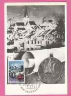 Carte Maximum - Belgique - 1968 - Geraardsbergen (N°1448) - 1961-1970