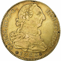 Espagne, Charles III, 4 Escudos, 1788, Madrid, Or, TTB, KM:418a - First Minting