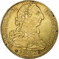 Espagne, Charles III, 4 Escudos, 1788, Madrid, Or, TTB, KM:418a - Premières Frappes