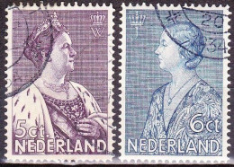 1934 Crisiszegels Gestempelde Serie NVPH 265 / 266 - Usados