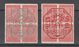 Roßwein 1/2, ** (MNH) - Altri & Non Classificati