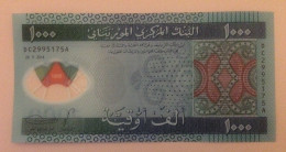 MAURITANIA 1000 Ougiya UNC - Mauritania