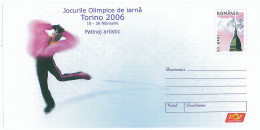 IP 2006 - 6 ITALY, Torino WINTER OLYMPIC GAMES , Figure Skating - Stationery - Unused - 2006 - Hiver 2006: Torino