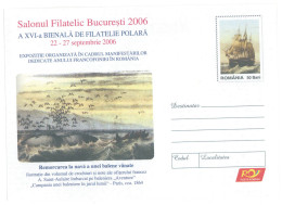 IP 2006 - 144 Polar Philately, Whale Hunter, Romania - Stationery - Unused - 2006 - Fauna Antártica