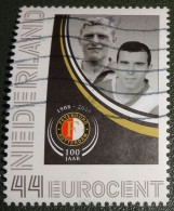 Nederland - NVPH - Uit  PP12 - 2008 - Persoonlijke Gebruikt - 100 Jaar Feyenoord - Wim Jansen - Coen Moulijn - Sellos Privados